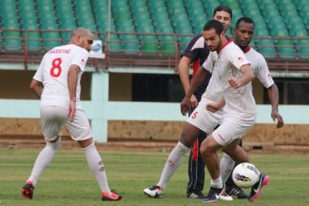 جانب من التمرينات