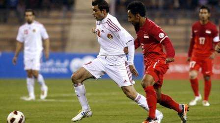 هايل تلاعب بالدفاع السنغافوري وسجل هدفين 