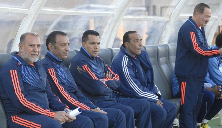 الجهاز الفني للإسماعيلي بقيادة المنياوي