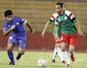 الوحدات والرمثا خرجا بالتعادل