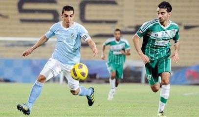 ناصر العثمان مدافع السالمية تألق امام العربي