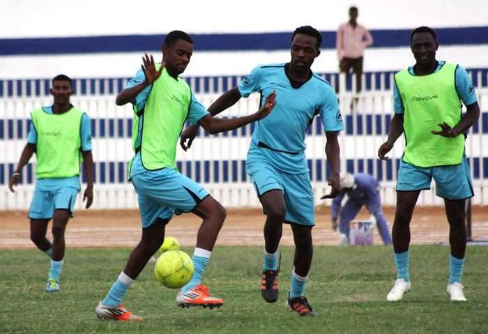 جانب من تدريبات الهلال بالفاشر