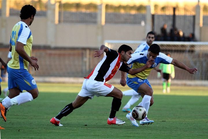 لقطة من مباريات طلائع الجيش في الدوري