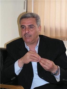 معالي المهندس نضال الحديد اثناء الحوار