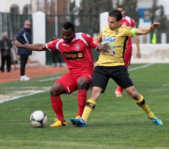 من لقاء أمل حمام سوسة و النجم الساحلي 