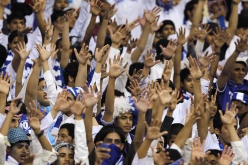 جماهير الهلال السعودي
