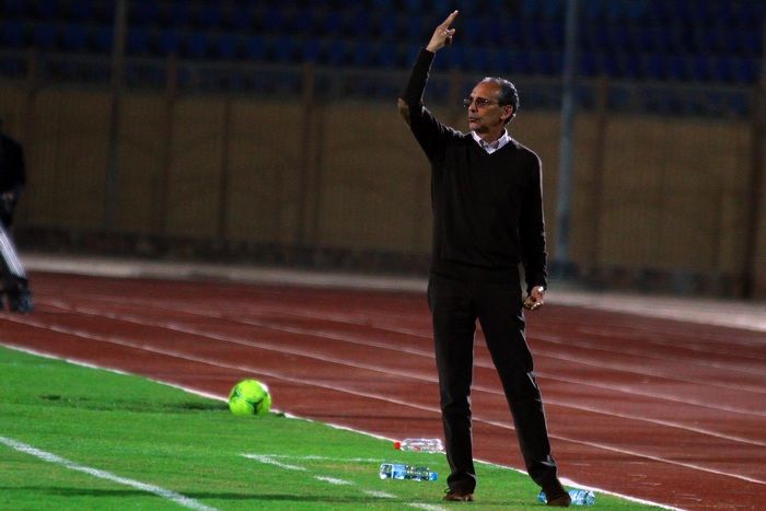 فييرا أثناء المباراة