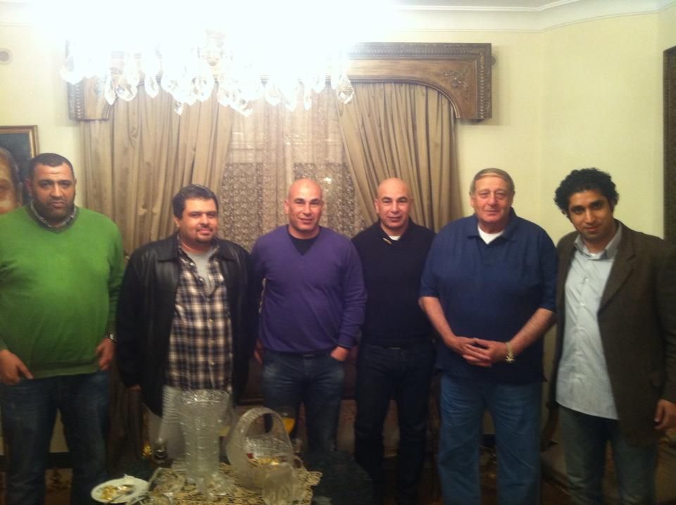 رئيس مصر المقاصة مع التوأم
