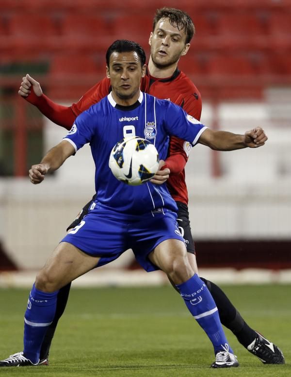 جانب من المباراة