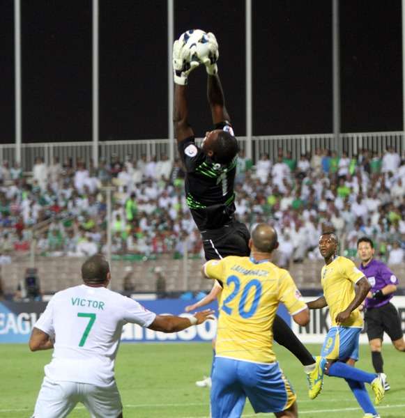 لقطة من المباراة