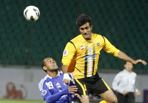 من مباراة سباهان والنصر.