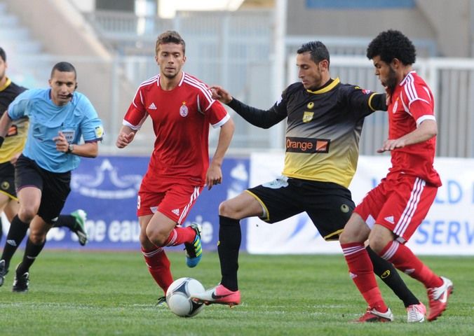 لقطة من لقاء الذهاب بين البنزرتي التونسي والإتحاد الليبي