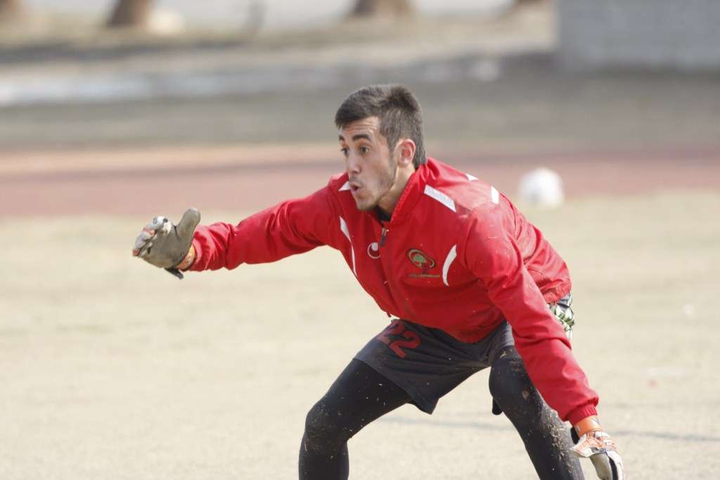 رامي خلال تدريبات اليوم في نيبال