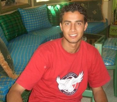 الضيف رضوان الفالحي أثناء إجراء الحوار