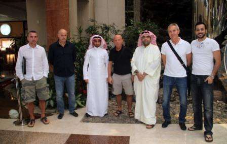 على هامش حفل وداع التشيكي ياروليم