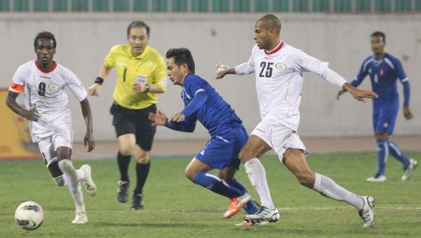 لقطة من المباراة