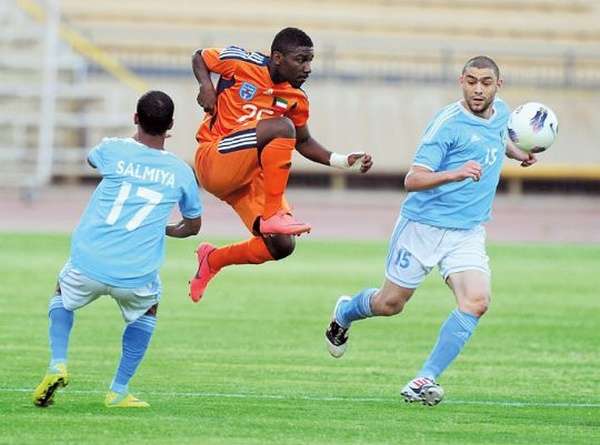 لقطة من مباريات الدوري الكويتي