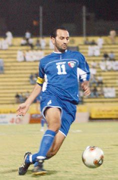 النجم وبران قائد منتخب الكويت سابقا