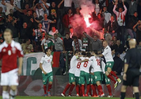 شغب الجماهير البلغارية أمتد لمعظم المباريات 