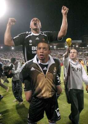 روبينهو في مباراة الريال الاخيرة