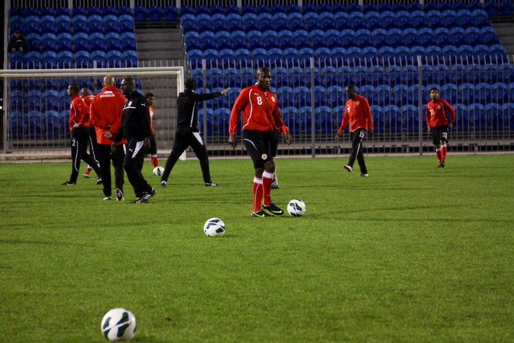 جانب من تدريبات واستعدادات منتخب البحرين