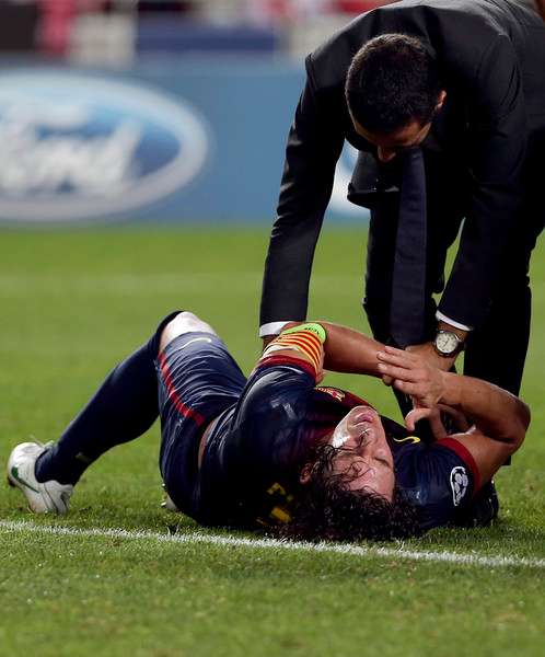 بويول يغيب عن برشلونة لنهاية الموسم