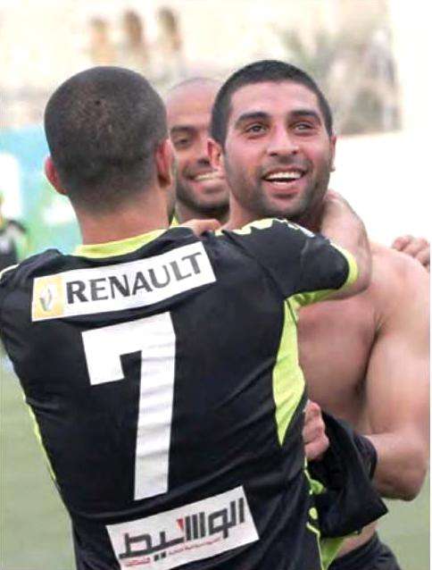 أحمد عبدالحليم يحتفل بهدف الفوز