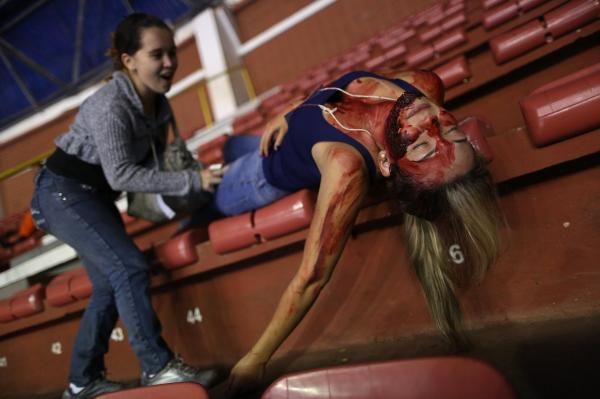 متطوعون في دور "الضحايا"