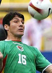 رونالد رالديس قائد منتخب بوليفيا