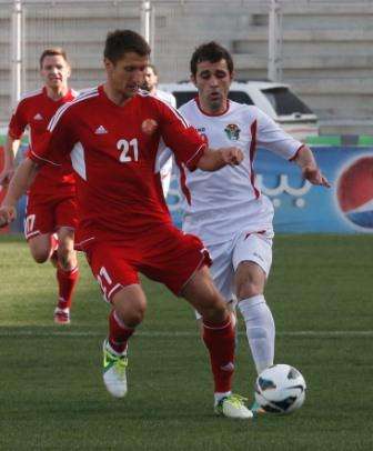 من لقاء الأردن وبيلاروسيا اليوم 