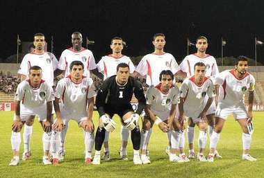 المنتخب الاردني قبل مواجهة ايران وبعدسة كوورة