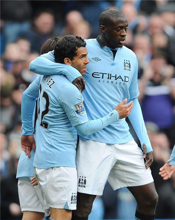 لقطة من مباراة مانشستر سيتي ونيوكاسل