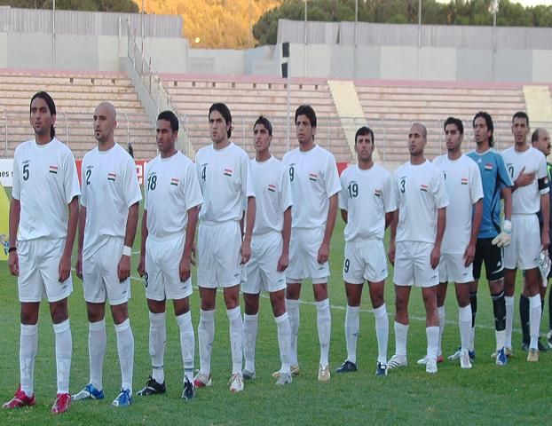 المنتخب العراقي قبل اللقاء وبعدســــــة كووورة