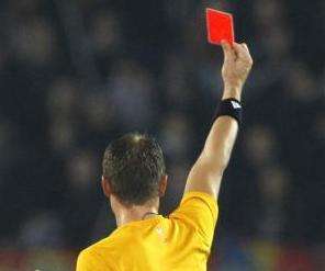 red card