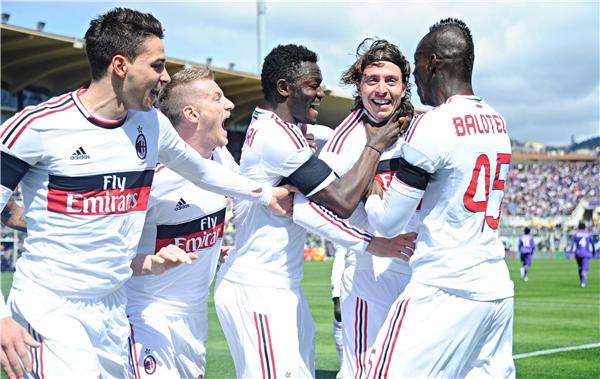 فرحة لم تكتمل للاعبي الميلان أمام فيورنتينا