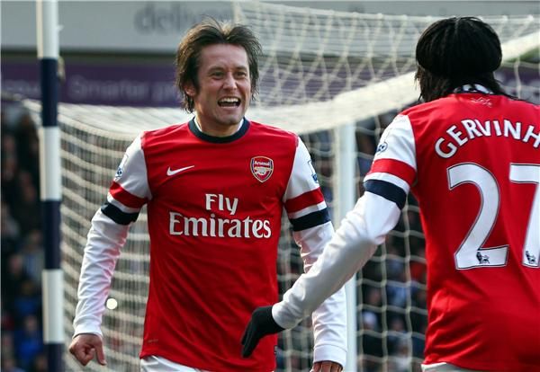 روزيسكي سجل هدفي ارسنال