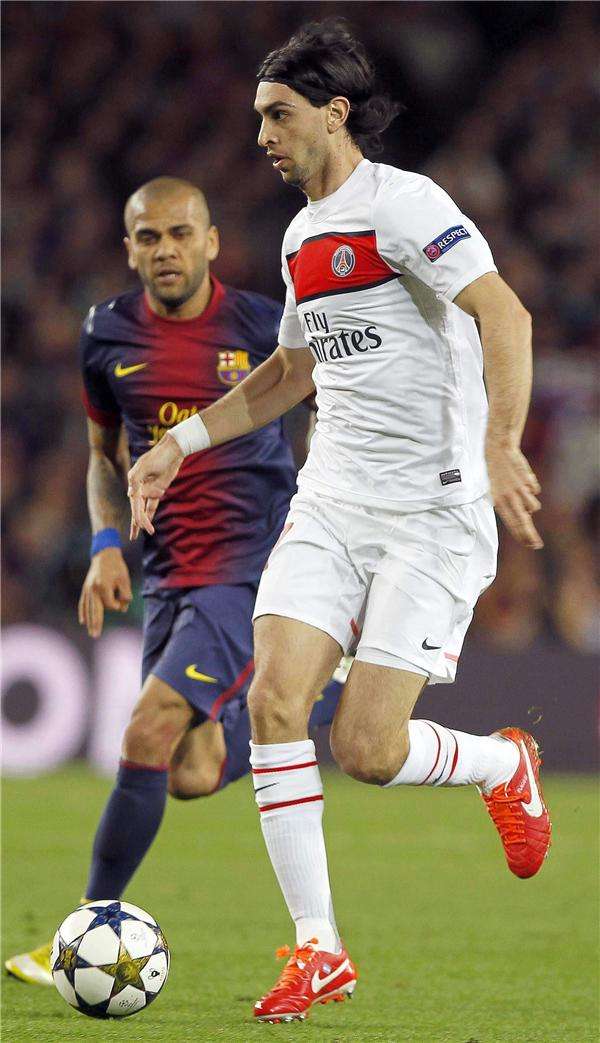 خابير باستور وداني الفيش خلال اللقاء