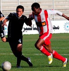 من مباراة شباب الأردن وشباب الحسين اليوم