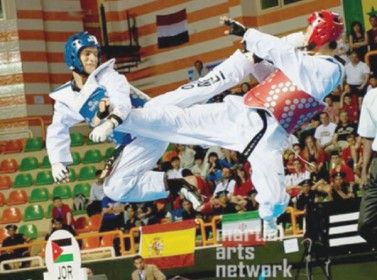 أحمد أبو غوش  "يسار" في إحدى المشاركات الخارجية