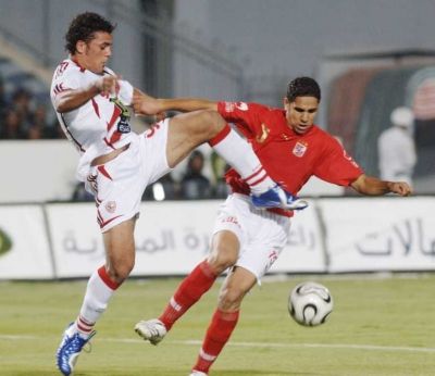 جانب من المباراة