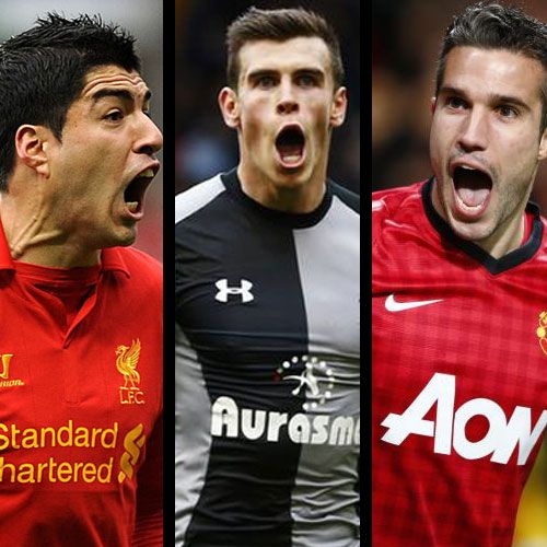 جاريث بيل.. فان بيرسي.. سواريز يتنافسون على لقب الأفضل 