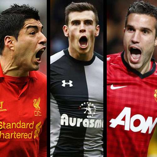 جاريث بيل.. فان بيرسي.. سواريز يتنافسون على لقب الأفضل