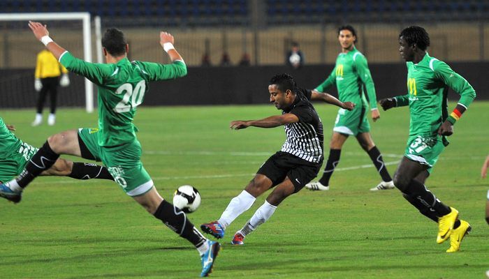 لقطة ارشيفية لمباراة بين انبي وغزل المحلة