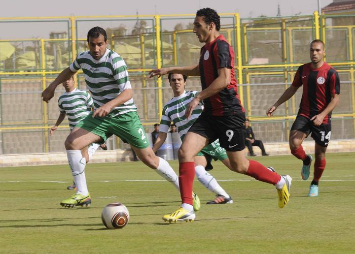 لقطة ارشيفية لمباراة بين الداخلية والانتاج الحربي