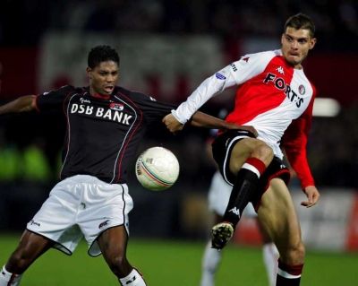 اليوناني انجيلوس كاريستياس لاعب فينورد الهولندي