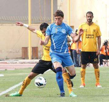 لقطة من المباراة