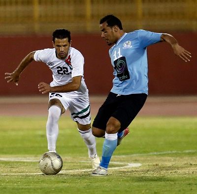 من إحدى لقاءات الدوري الأردني