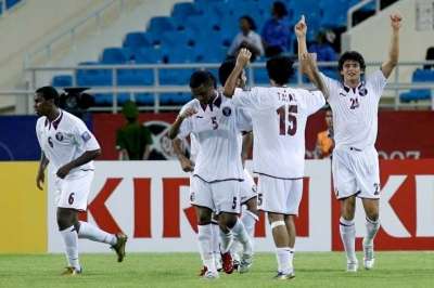 فرحة قطرية بهدف التعادل لسباستيان سوريا