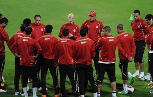 صورة أرشيفية لتدريب المنتخب المصري