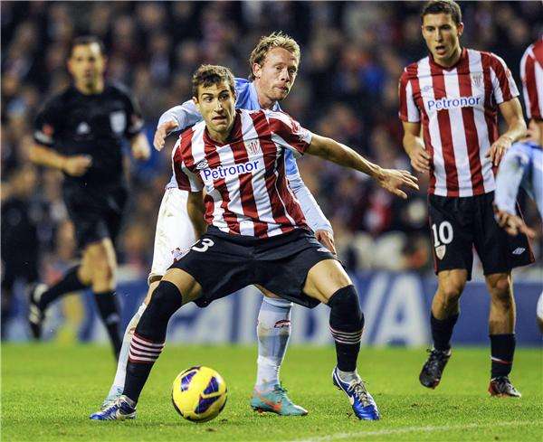 لقطة من المباراة الماضية بين سيلتا فيجو وبيلباو